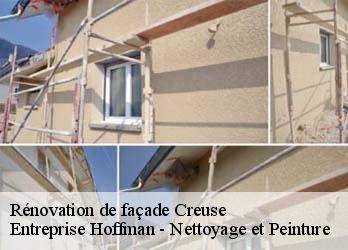 Rénovation de façade Creuse 