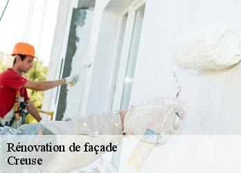 Rénovation de façade Creuse 