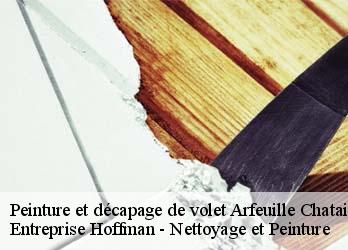 Peinture et décapage de volet  23700