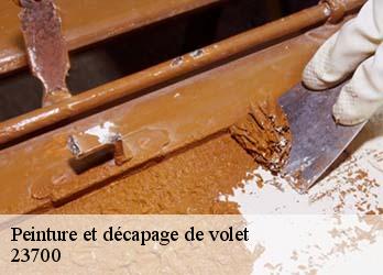 Peinture et décapage de volet  23700